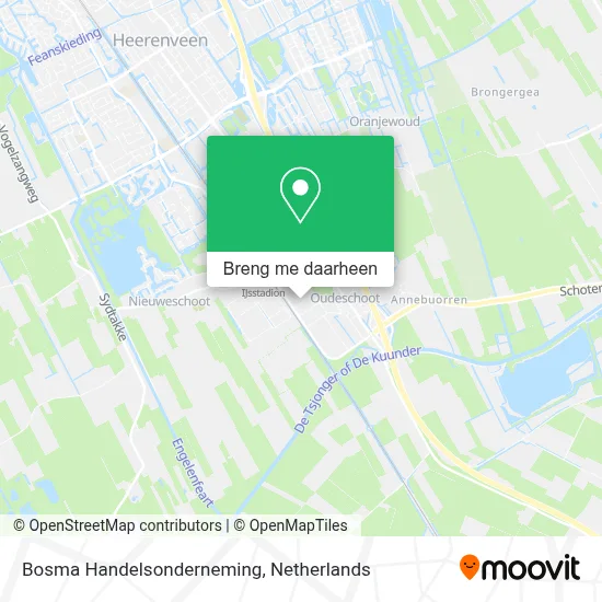 Bosma Handelsonderneming kaart