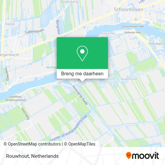 Rouwhout kaart