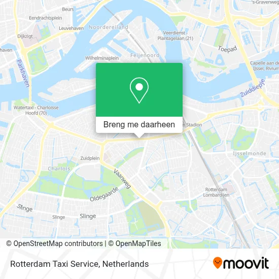 Rotterdam Taxi Service kaart