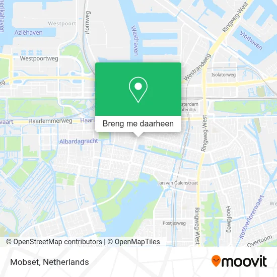Mobset kaart