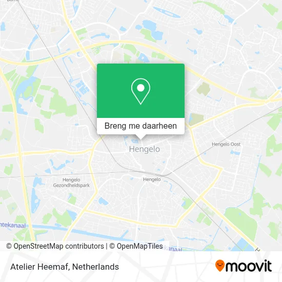Atelier Heemaf kaart