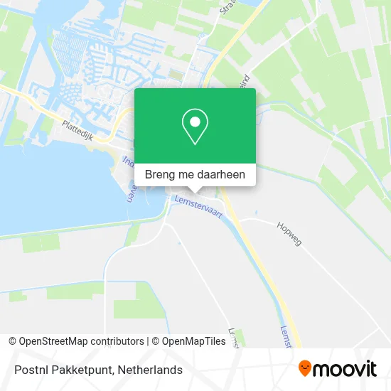 Postnl Pakketpunt kaart