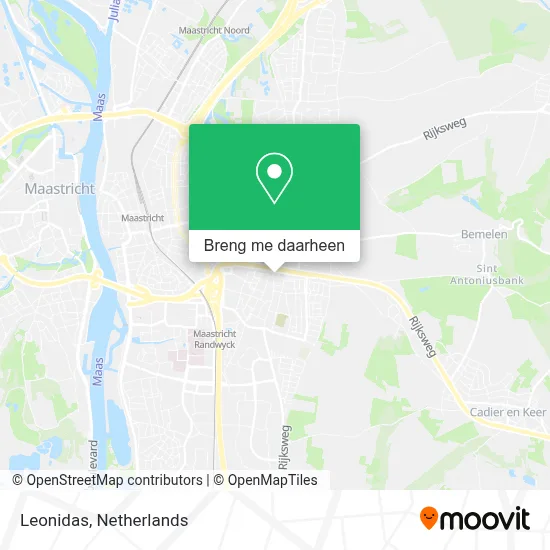 Leonidas kaart