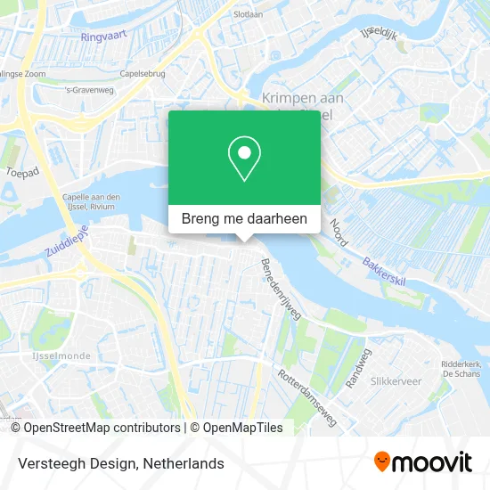 Versteegh Design kaart