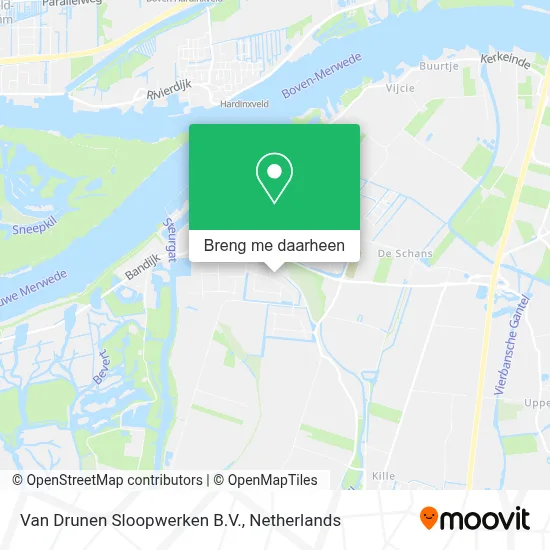Van Drunen Sloopwerken B.V. kaart