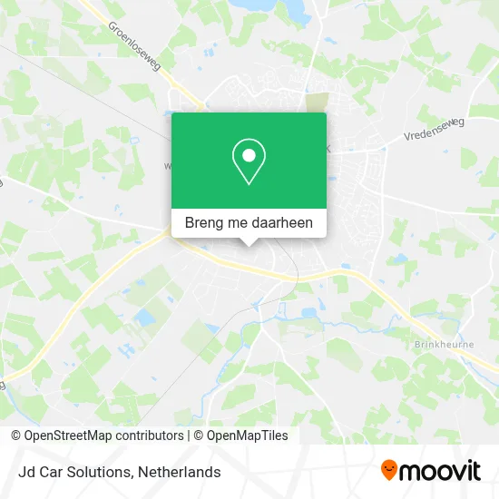 Jd Car Solutions kaart
