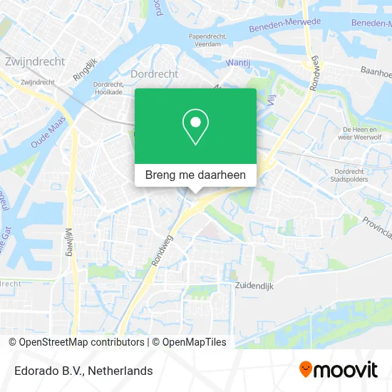 Edorado B.V. kaart