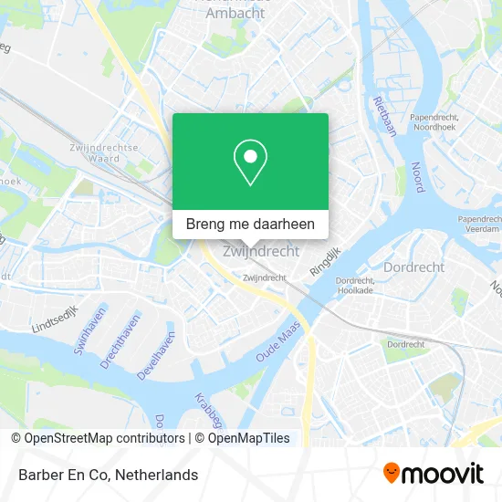 Barber En Co kaart