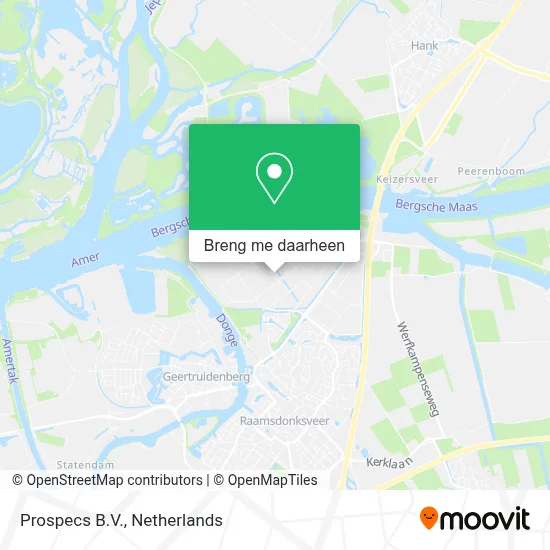Prospecs B.V. kaart