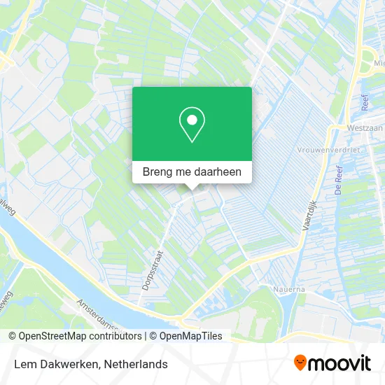 Lem Dakwerken kaart