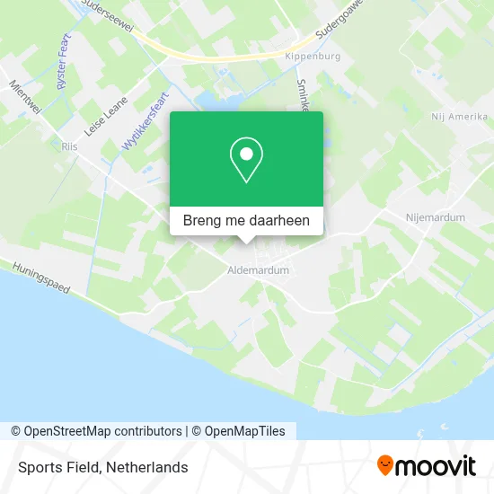 Sports Field kaart