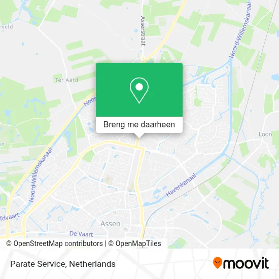 Parate Service kaart
