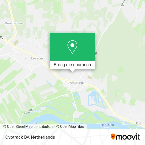 Ovotrack Bv kaart