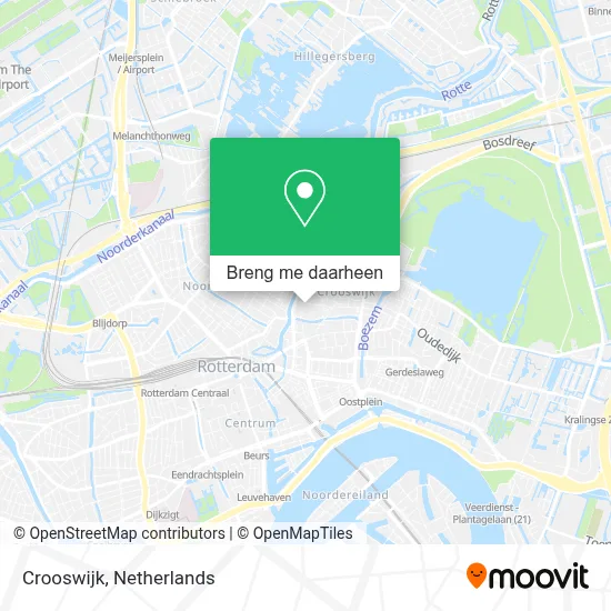 Crooswijk kaart