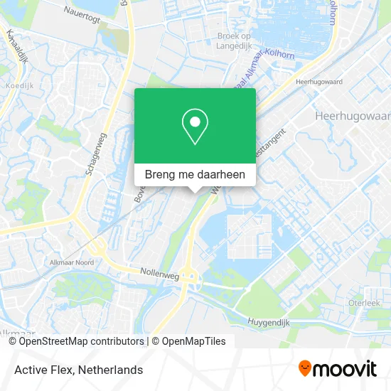 Active Flex kaart