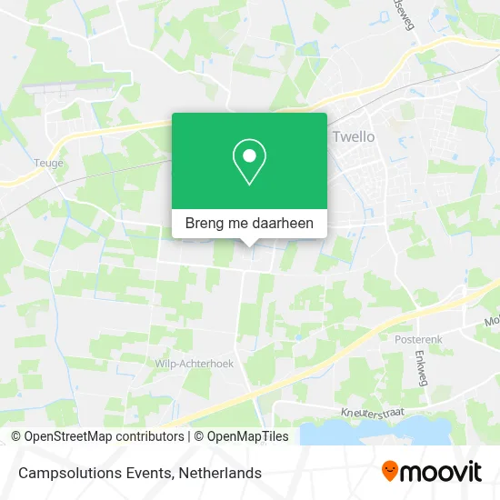 Campsolutions Events kaart