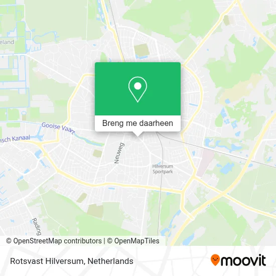 Rotsvast Hilversum kaart