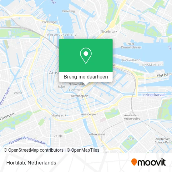 Hortilab kaart