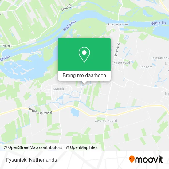 Fysuniek kaart