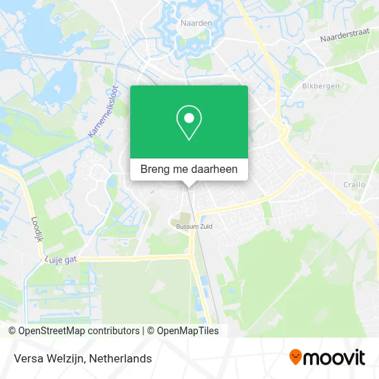 Versa Welzijn kaart