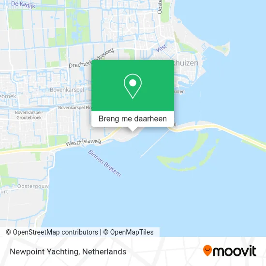 Newpoint Yachting kaart