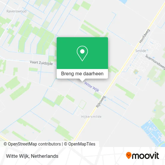 Witte Wijk kaart