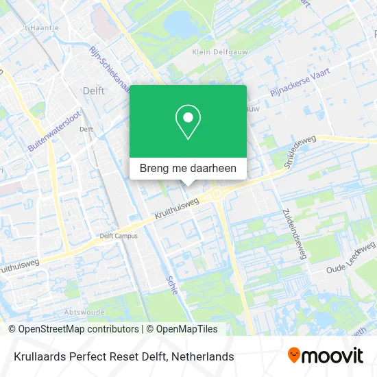 Krullaards Perfect Reset Delft kaart