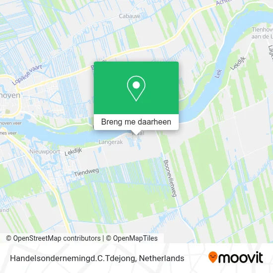 Handelsondernemingd.C.Tdejong kaart