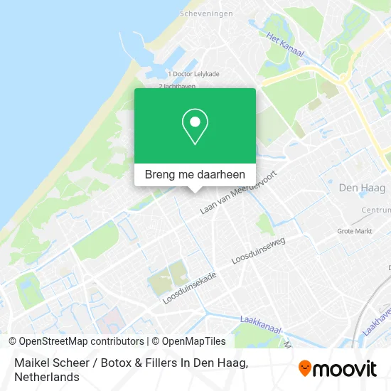 Maikel Scheer / Botox & Fillers In Den Haag kaart