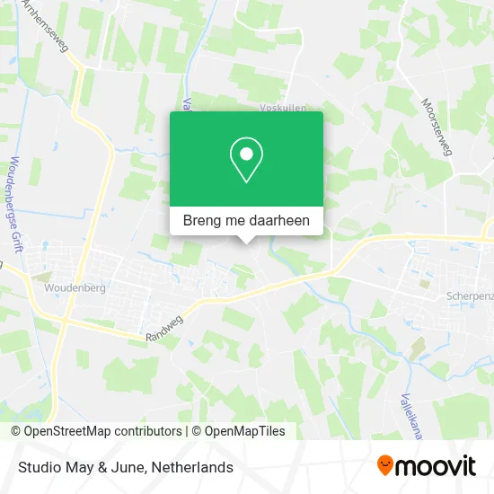 Studio May & June kaart