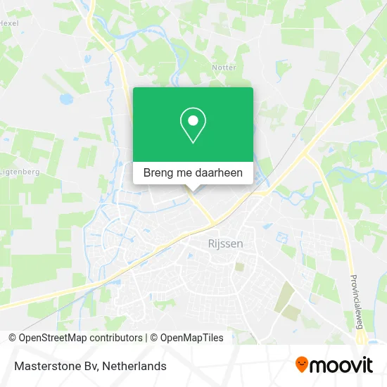 Masterstone Bv kaart
