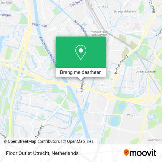 Floor Outlet Utrecht kaart