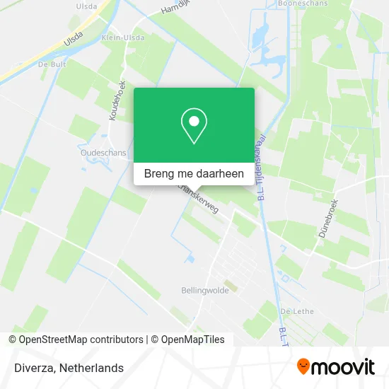 Diverza kaart