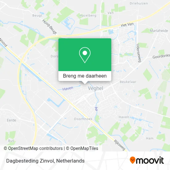 Dagbesteding Zinvol kaart