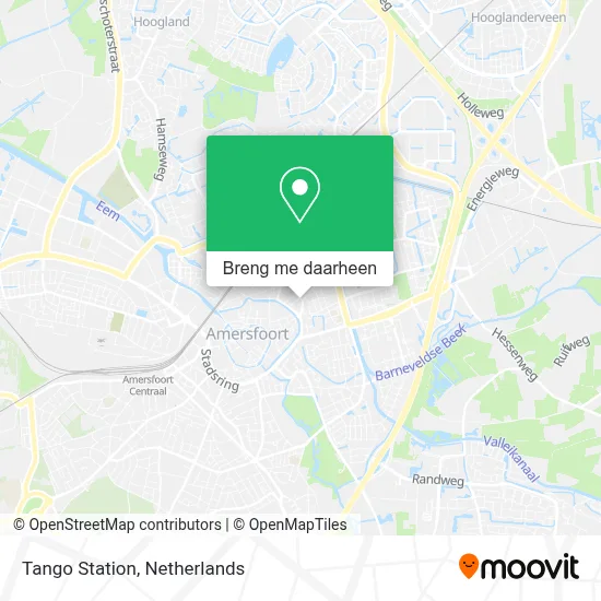 Tango Station kaart