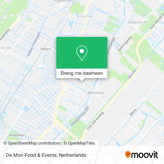 De Mon Food & Events kaart