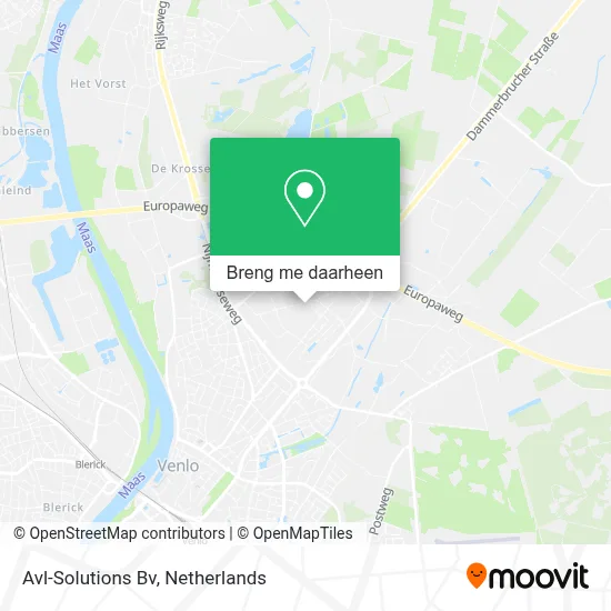 Avl-Solutions Bv kaart