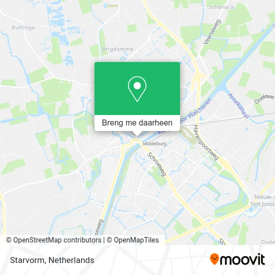 Starvorm kaart