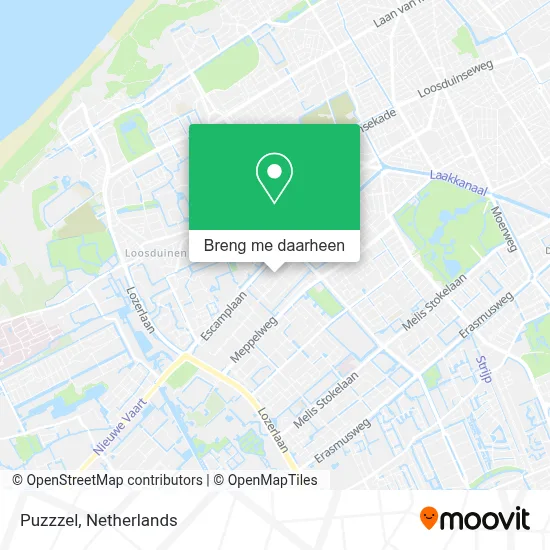 Puzzzel kaart