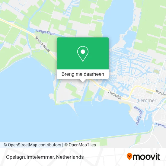 Opslagruimtelemmer kaart