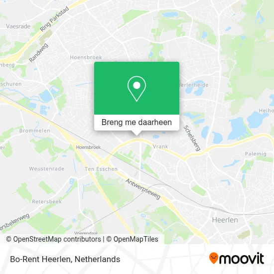Bo-Rent Heerlen kaart