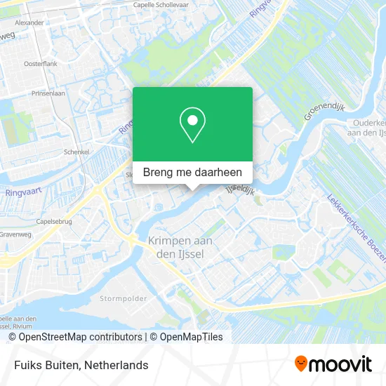 Fuiks Buiten kaart