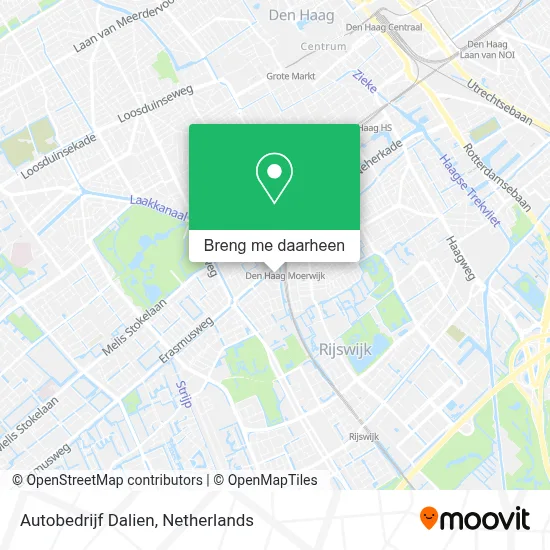 Autobedrijf Dalien kaart