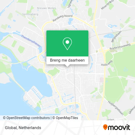 Global kaart