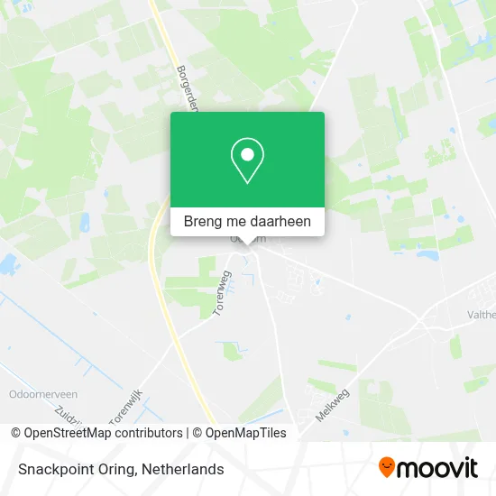 Snackpoint Oring kaart