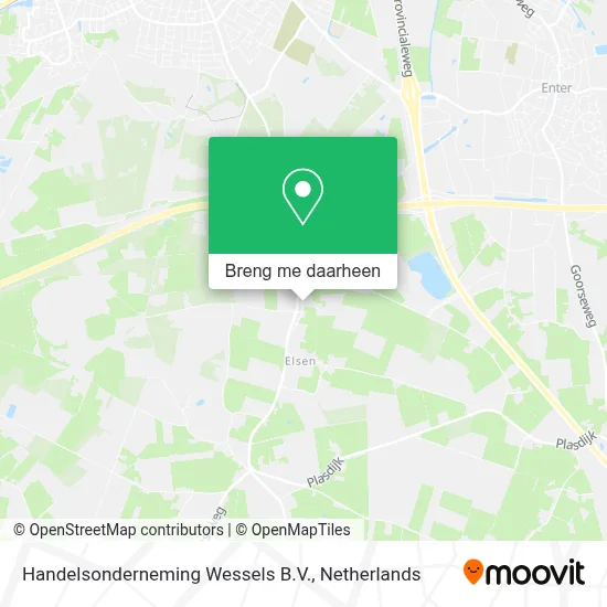 Handelsonderneming Wessels B.V. kaart