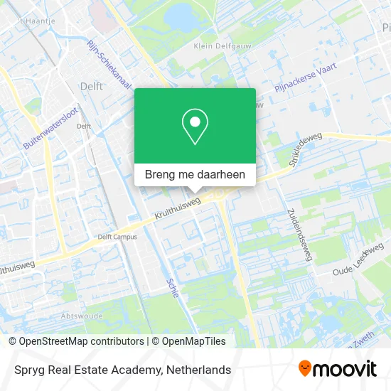 Spryg Real Estate Academy kaart