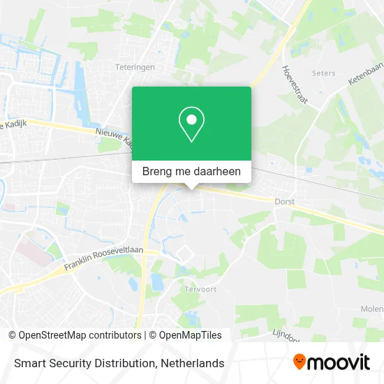 Smart Security Distribution kaart
