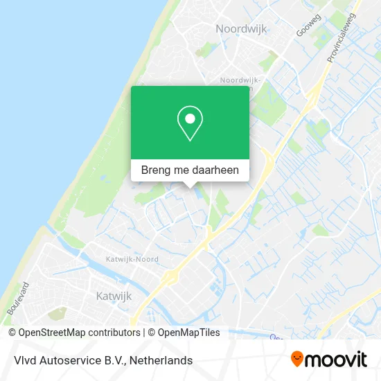 Vlvd Autoservice B.V. kaart