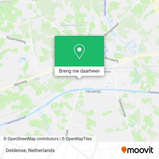 Deldense kaart